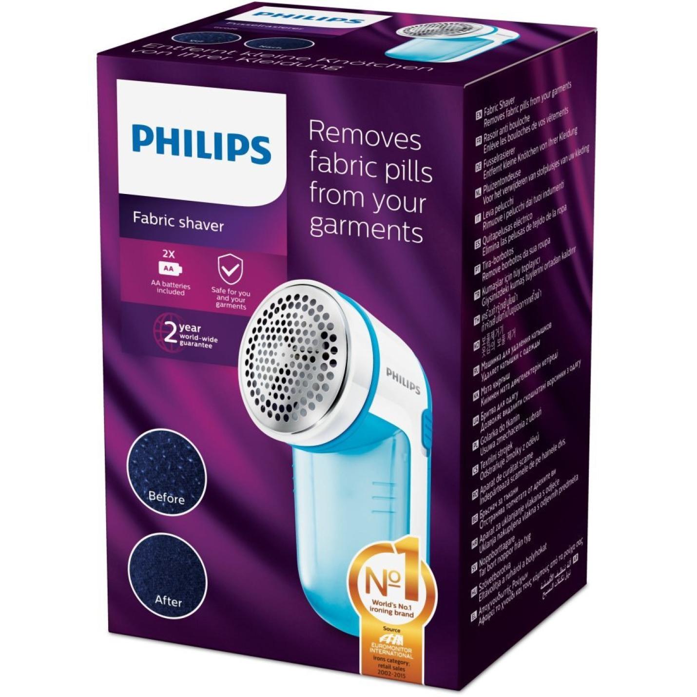 Philips Gc026/00 Pluisverwijderaar Blauw/Wit