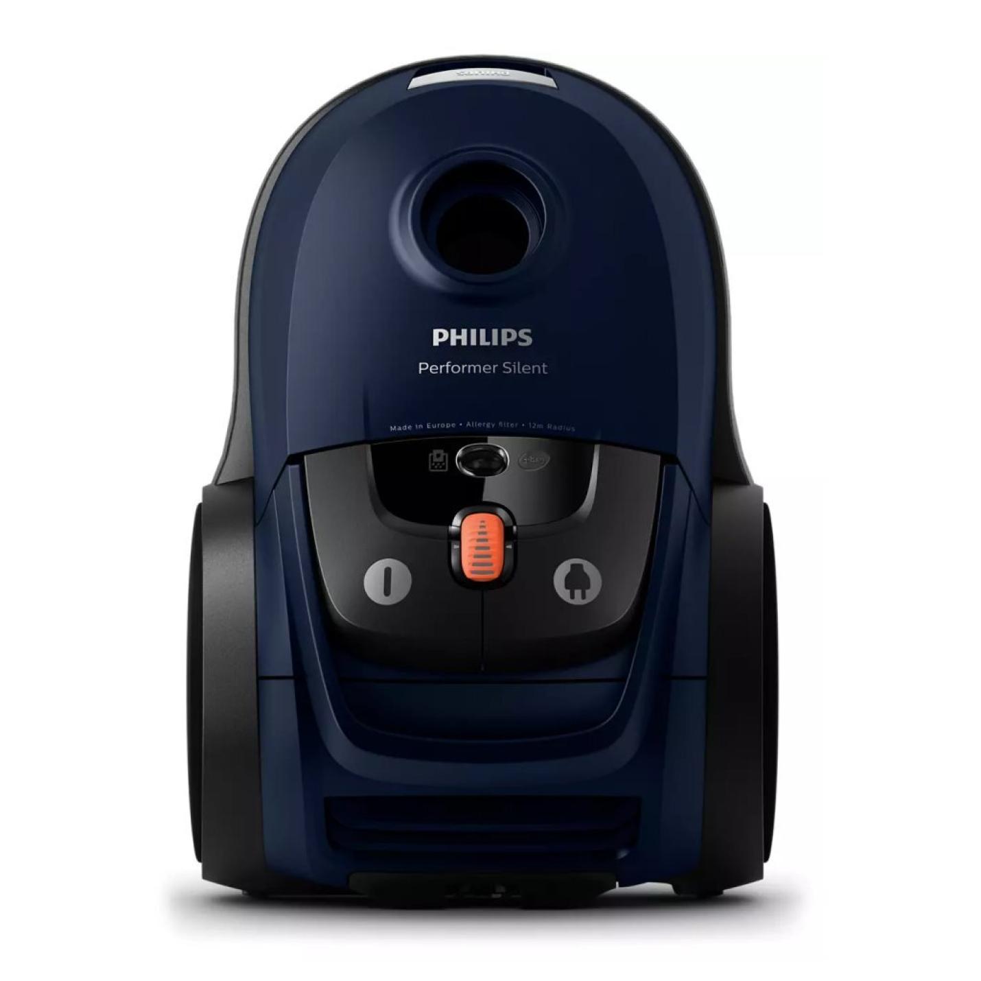 Philips Fc8780/09 Performer Silent Stofzuiger 750W Blauw/Zwart