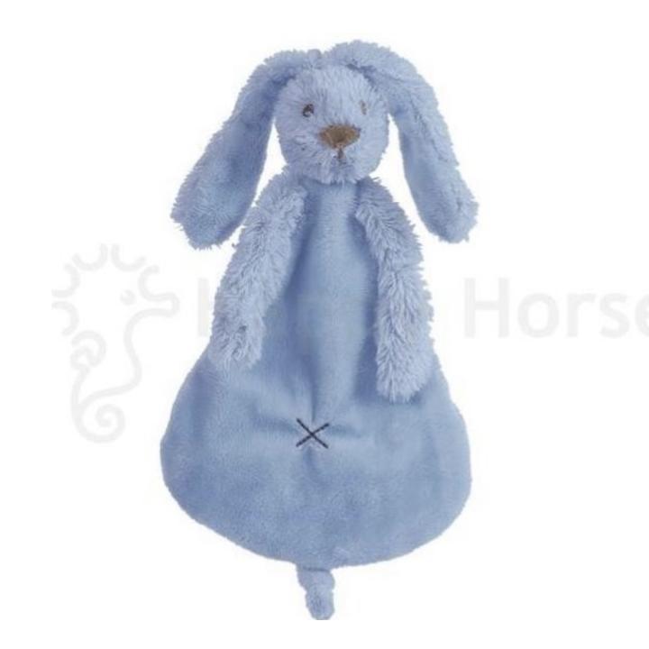 Happy Horse Konijn Richie Knuffeldoekje - Donkerblauw - Baby cadeau
