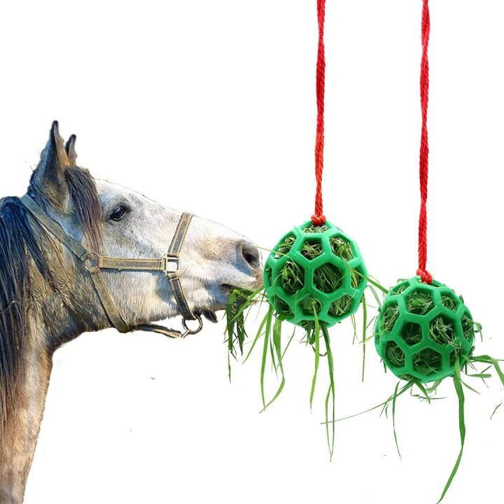 Maak paarden blij met onze unieke paard swing bal! - Rood