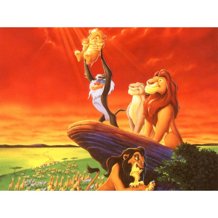 2.0 Products - Disney - Schilderen op nummer volwassenen - Paint by number - 40 x 50 CM – Lion King - Leeuwenkoning