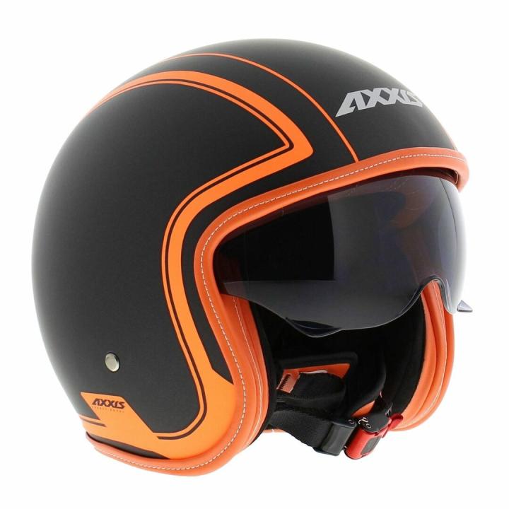 Helm Axxis Hornet Royal Mat Oranje - XXL