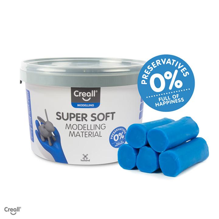 Creall Super soft 1750gram speelklei - blauw