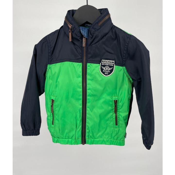 Windbreker Jas Groen Blauw Maat 98