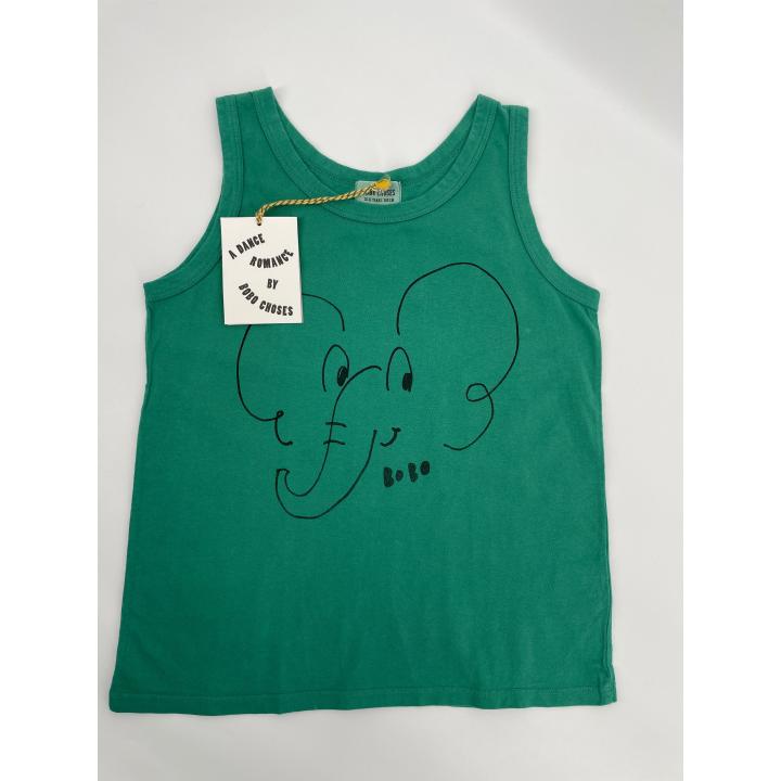 Tanktop Groen Olifant Maat 146