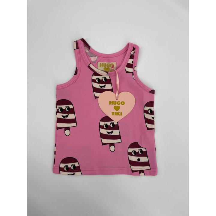 Tanktop Roze IJsjes Maat 92