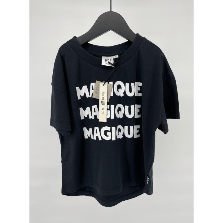 T-shirt Zwart Magique Maat 104 / 110