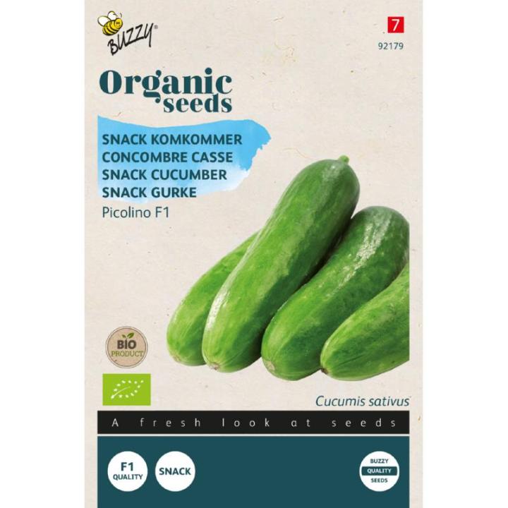 Buzzy® Organic Snackkomkommer Picolino F1 (BIO)