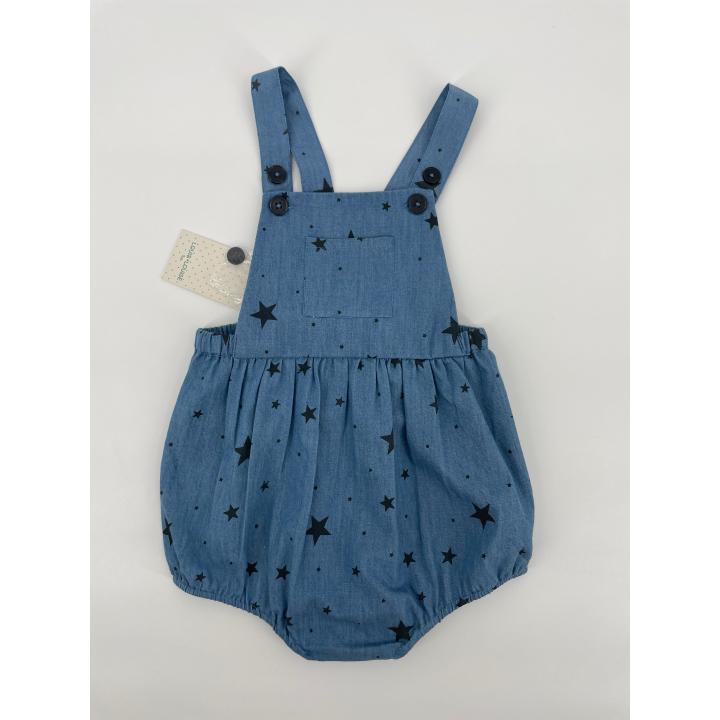 Babypak Blauw Sterren Maat 80