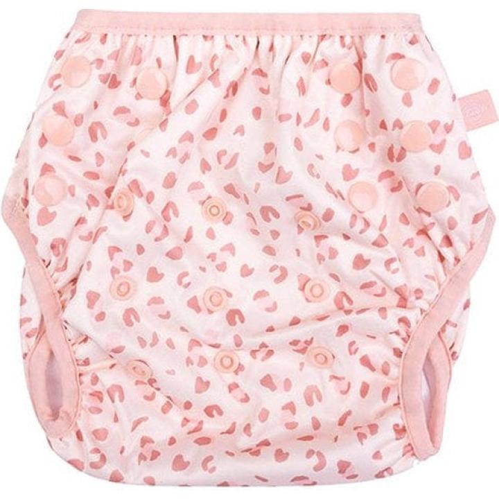 Swim Essentials Zwemluier Wasbaar Old Pink Panterprint 0-3 jaar