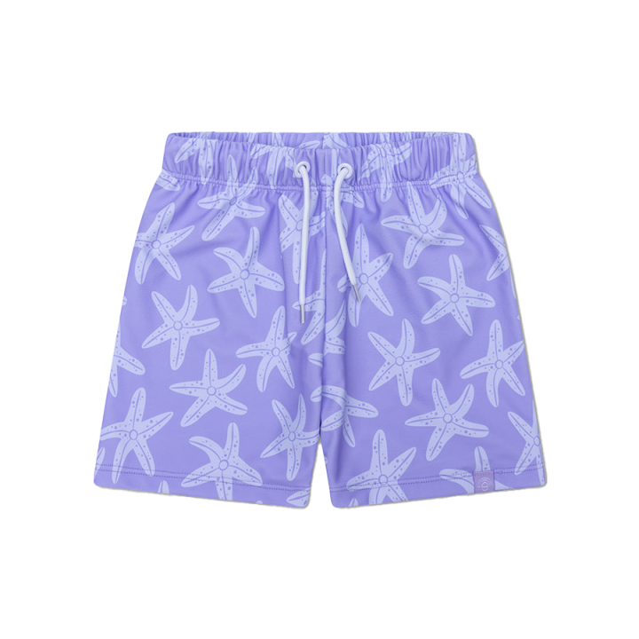 Swim Essentials UV Zwemshort Lila Zeesterren - 74/80