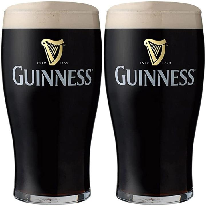 Guinness Imperial Stout Bierglazen - 2 stuks - Pint