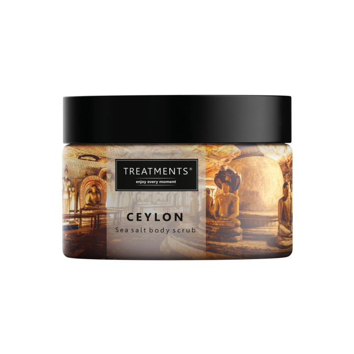 Treatments Sea salt Bodyscrub Ceylon