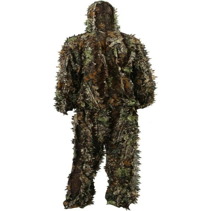 Ontdek het ultieme ademende camouflage pak - Ghillie suit: jouw perfecte verborgen wapen! - M