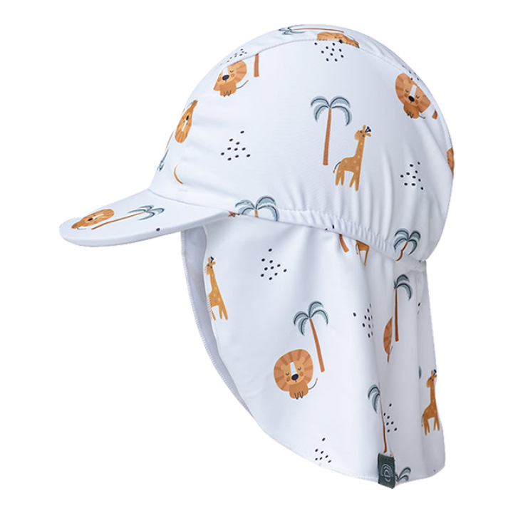 Swim Essential  baby zonnepet met klep Jungle - 0-1 jaar