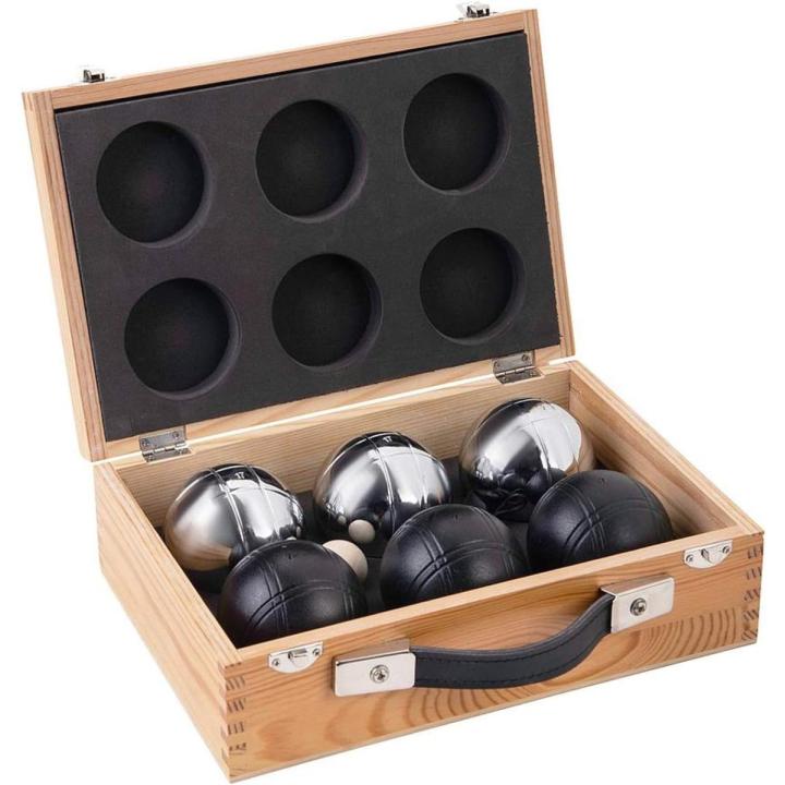 Luxe jeu de boules set: Geniet van stijlvol petanque spelplezier met deze luxe petanque set