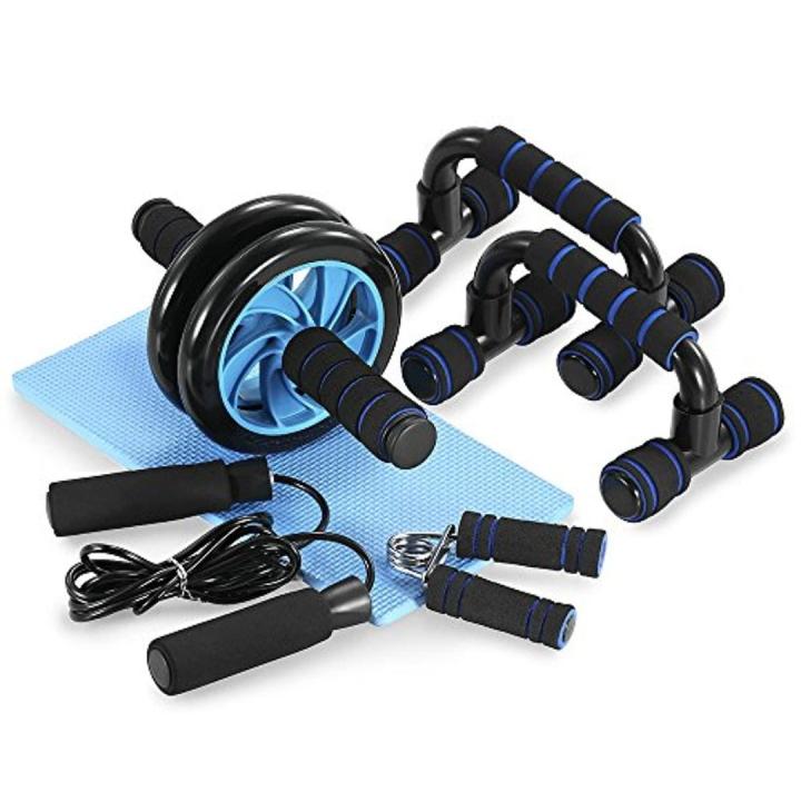 Transformeer je lichaam met de veelzijdige buiktrainer fitness set