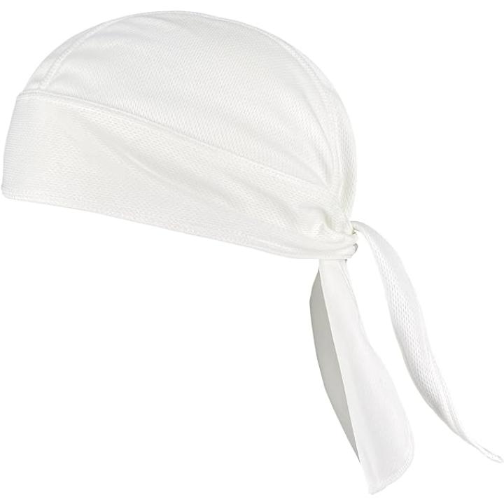 De ultieme bandana cap voor elke sportieveling - Wit