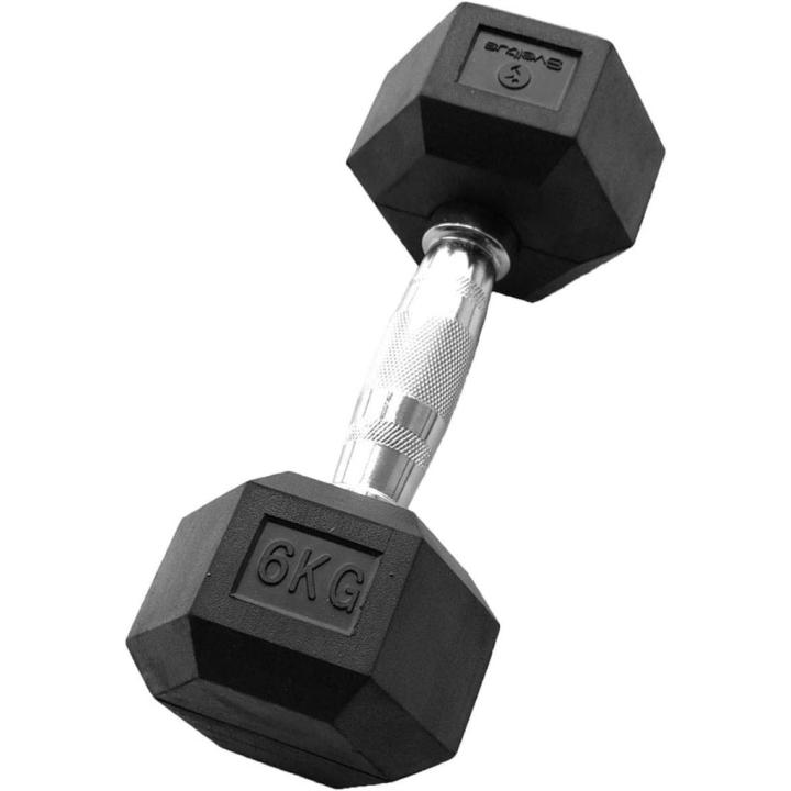 Ultieme hexagonal 6kg dumbbell - Voor krachtige workouts!