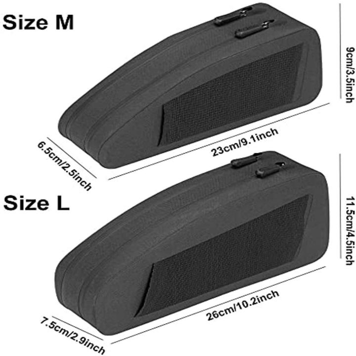 Ontdek de waterdichte herenfiets frametas: Houd je spullen veilig en droog tijdens het fietsen! - L Dubbele Rits