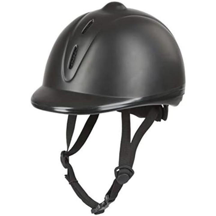 Helm Rijhelm Econimo VG1 - 53-57 cm - Zwart