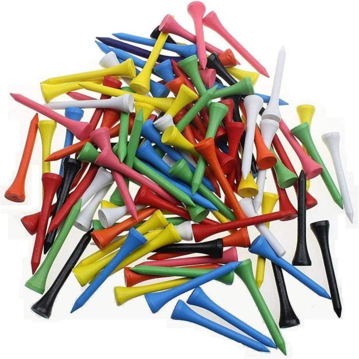 Professionele houten golftees: de beste basis voor je swing - Multicolor