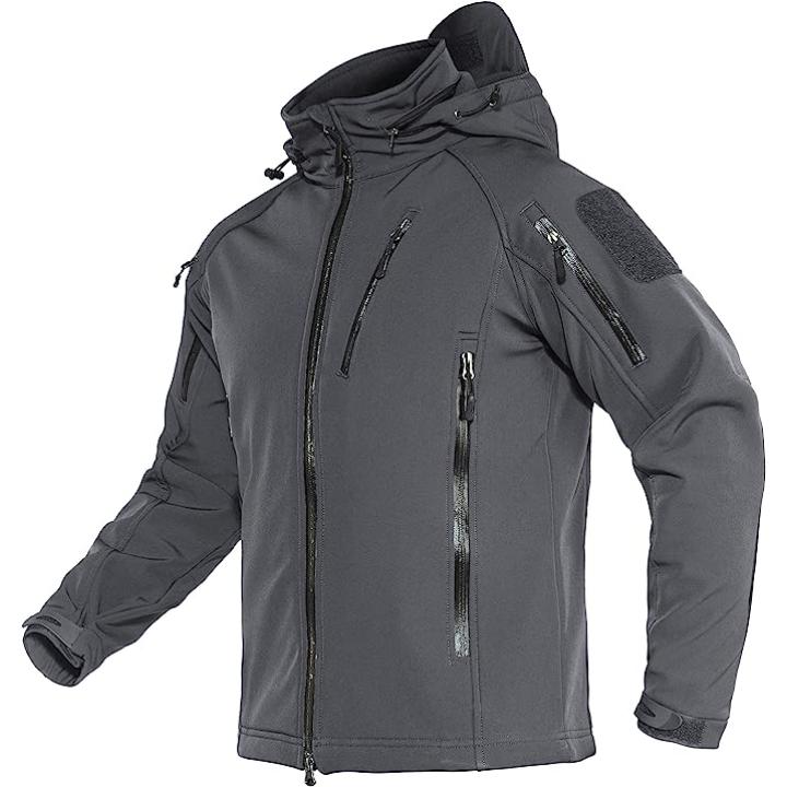 Blijf warm en droog in elke weersomstandigheid met de waterafstotende softshell jas - Wijnrood - L