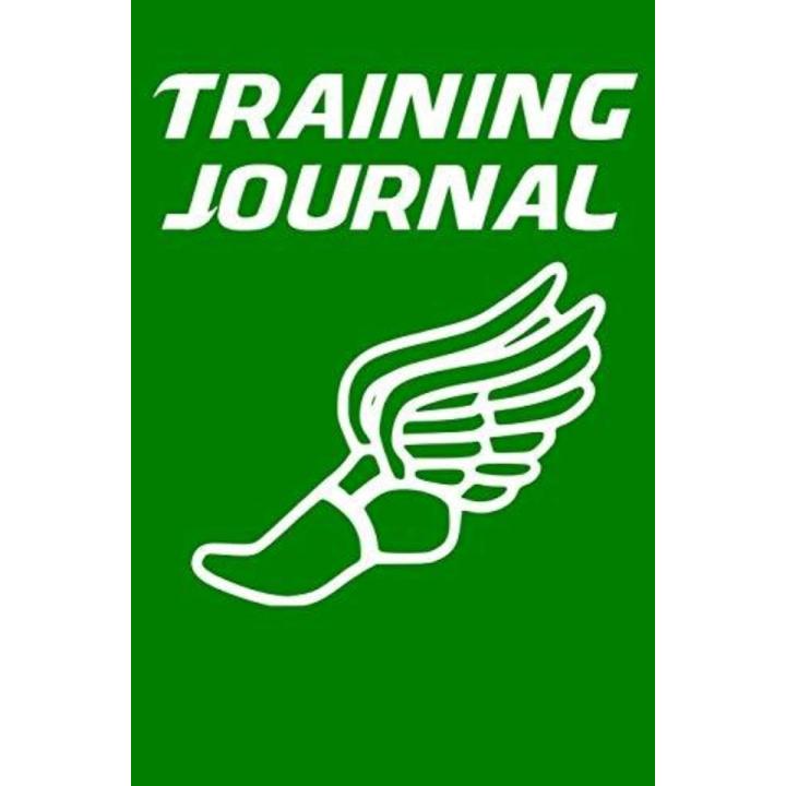 Training Journal: Running Log Book for Runners with Treadmill Pace Conversion Charts for 5k, 10k, Half Marathon, and Marathon - Shoe Green