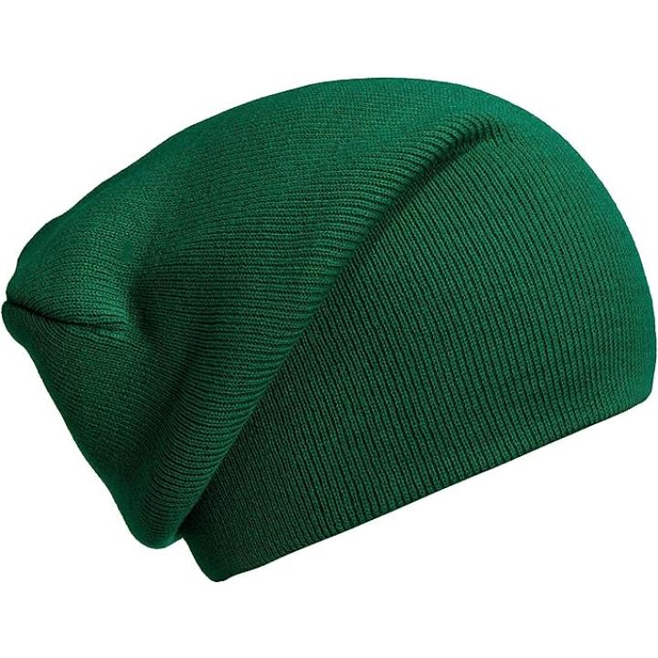 Slouch beanies: de perfecte wintermuts voor dames en heren - Groen