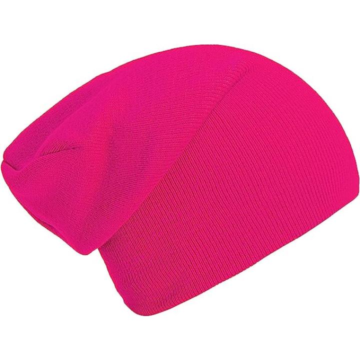 Slouch beanies: de perfecte wintermuts voor dames en heren - Neonroze