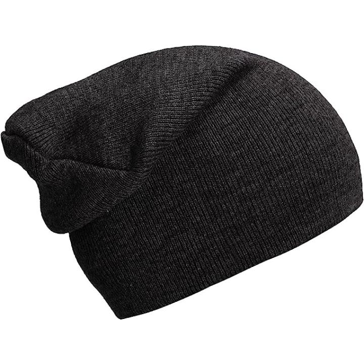 Slouch beanies: de perfecte wintermuts voor dames en heren - Basaltgrijs