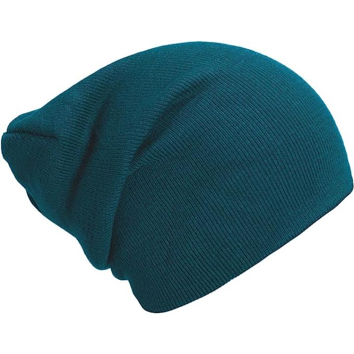 Slouch beanies: de perfecte wintermuts voor dames en heren - Petrolgroen