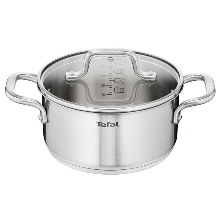 Tefal Kookgerei Tefal Virtuoso Kookpan 20 Cm Rvs