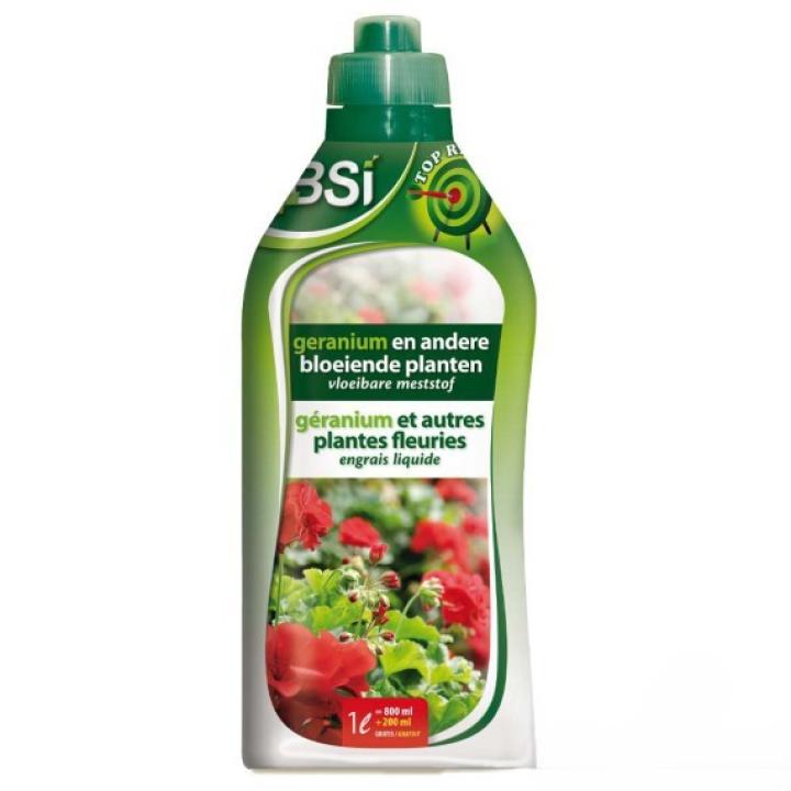 BSI Geranium e.a. Bloeiende Planten Vloeibare Meststof | 1L