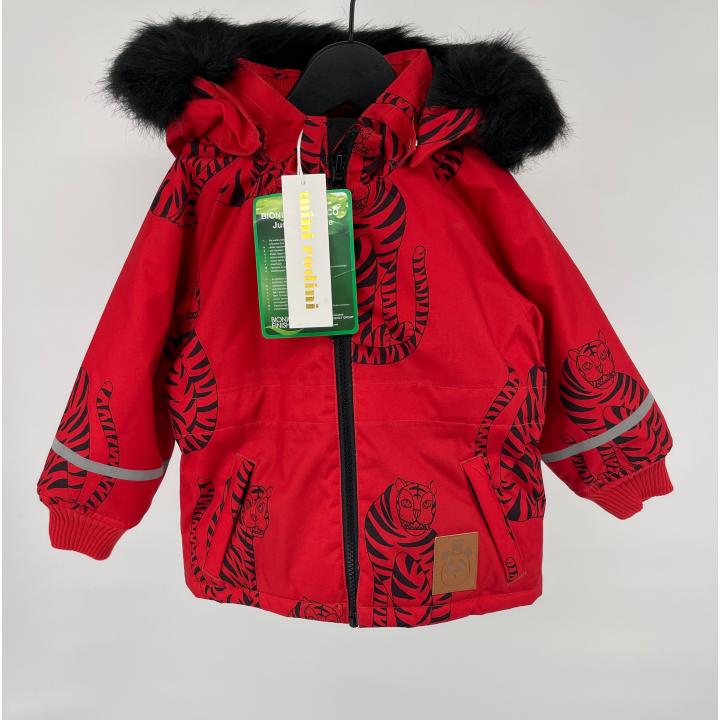 Winterjas K2 Parka Rood Tijgers Maat 80 / 86