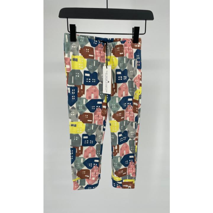 Broek Multi Color Huisjes Maat 104