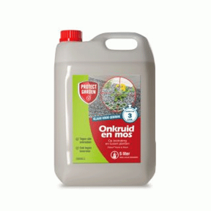 PROTECT GARDEN Flitser kant en klaar onkruid en mos 5 liter