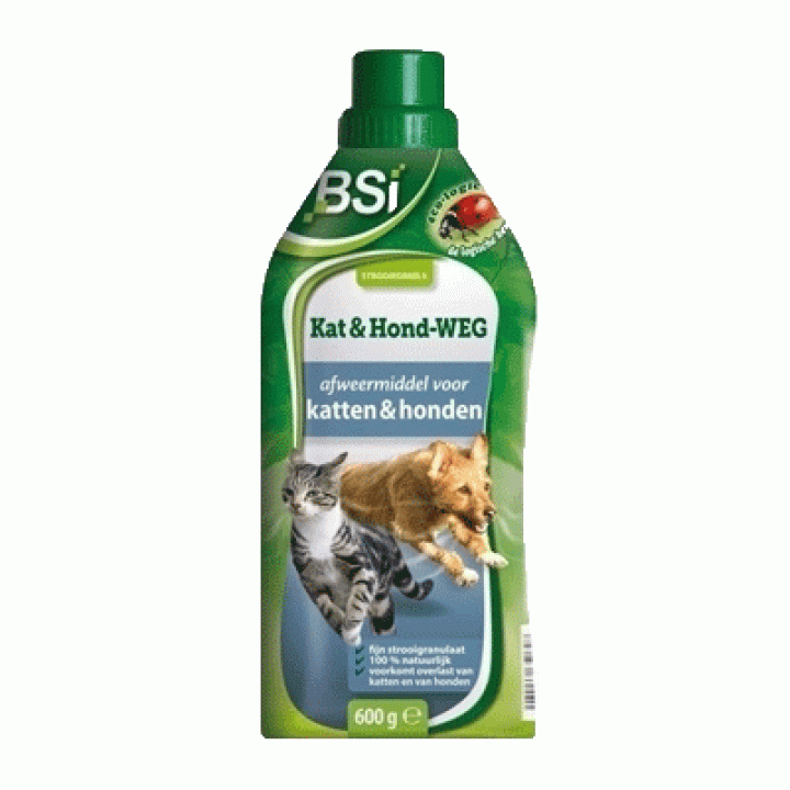 BSI Stop - granulaat - kat en hond weg - 600gr.