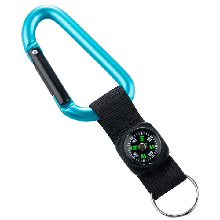 Carabiner Ø 8 Mm With Compass Strap
