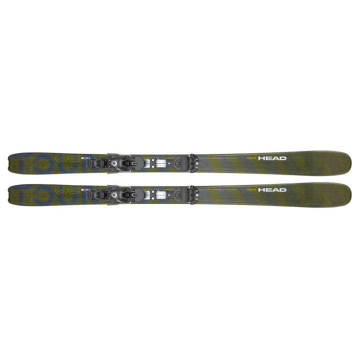 Kore Tour 93 Ski Anthracite/Yellow 177