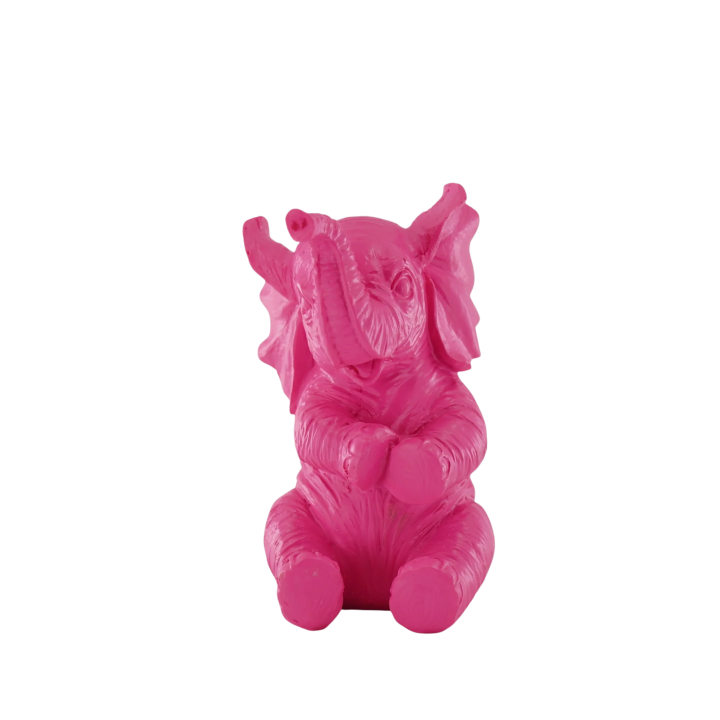 Housevitamin Ornament Olifant Fluor Roze
