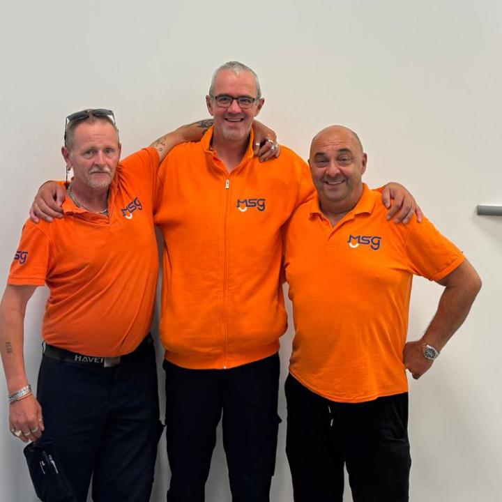 Marko, Nick en Anton